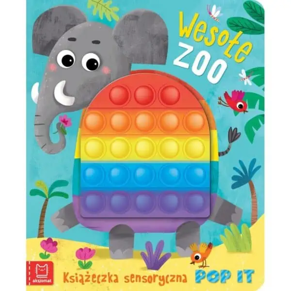Zoo książeczka z pop it Zabawki/POP IT