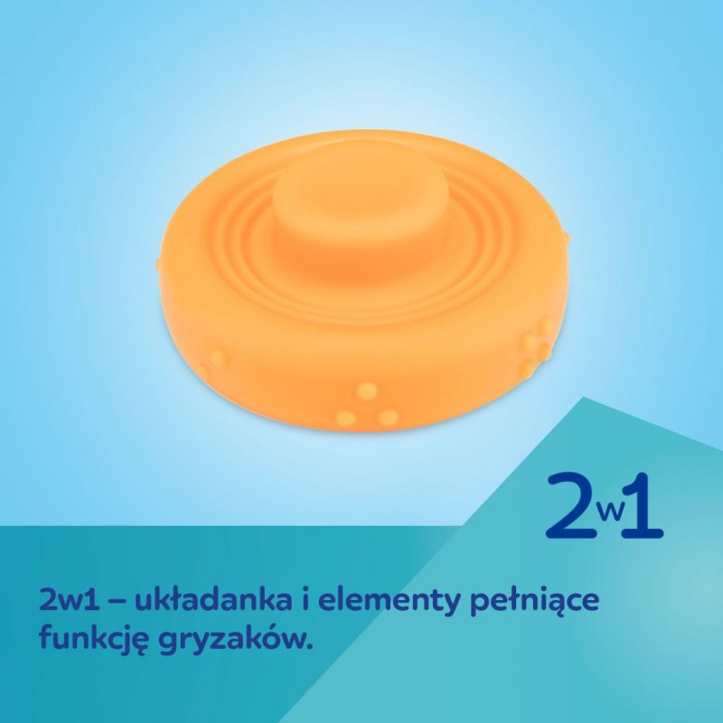 Sensoryczna układanka piramidka Canpol babies