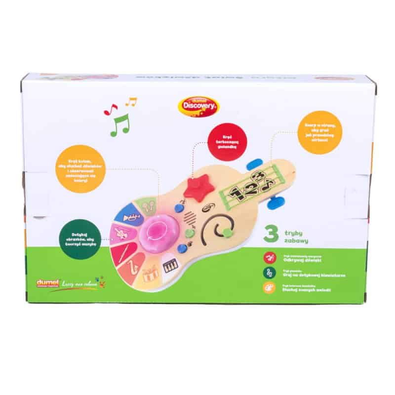 Drewniana Gitara świat dźwięków DUMEL - obrazek 3