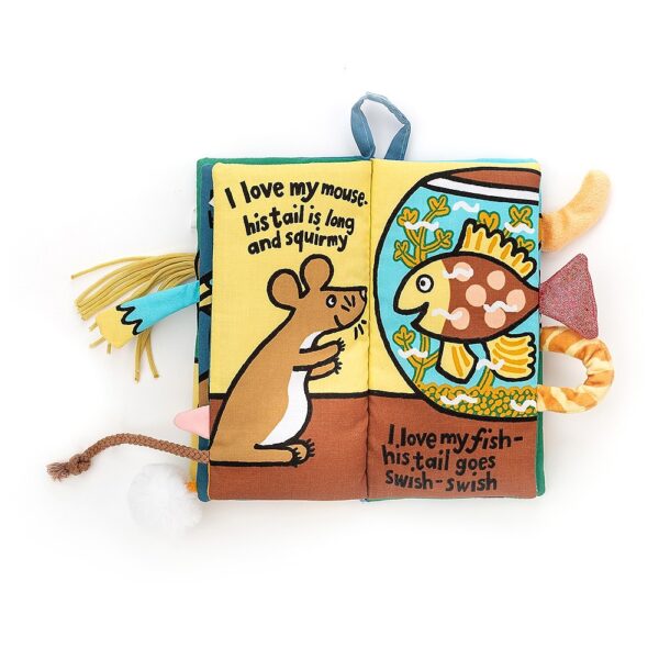 „Pet Tails” Książeczka Sensoryczna dla Dzieci Jellycat