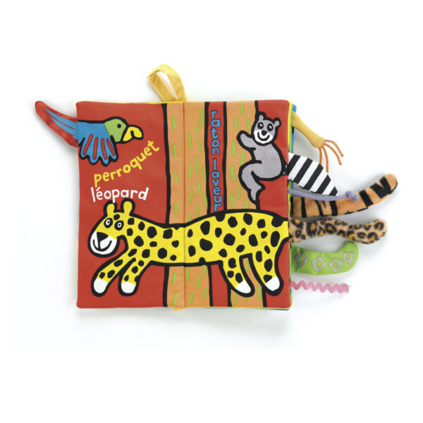 „Coucou Jungle” Książeczka Sensoryczna dla Dzieci Jellycat