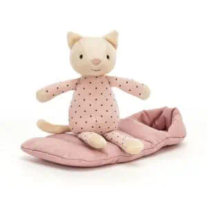 Kotek w Piżamce i Śpiworku Jasno Różowym 23 cm Producent
