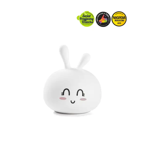 Królik Słodziak Lampka Silikonowa Biała Producent
