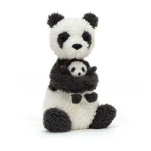Panda z Maleństwem 24 cm Producent