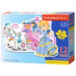 Puzzle 12 el.princess carriage Zabawki/Puzzle