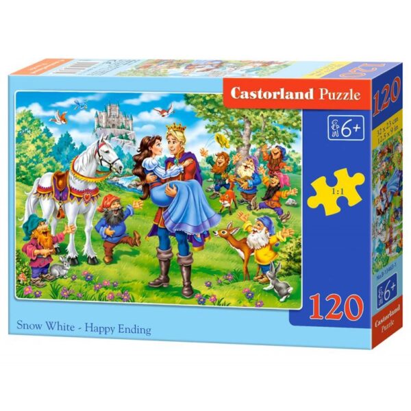 Puzzle 120el. snow white h.e. Zabawki/Puzzle