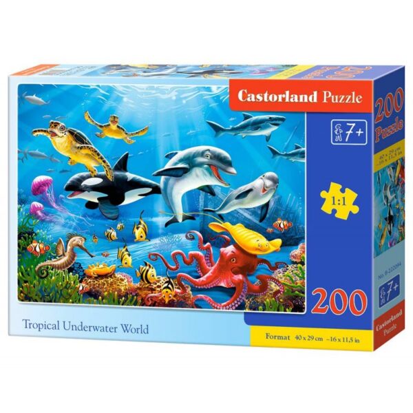 Puzzle 200 underwater world Zabawki/Puzzle