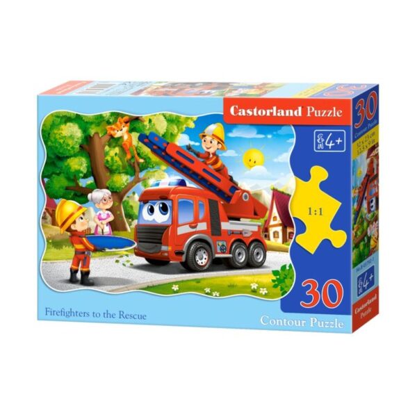 Puzzle 30 el. firefighters Zabawki/Puzzle