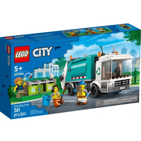 City ciężarówka recyklingowa LEGO City