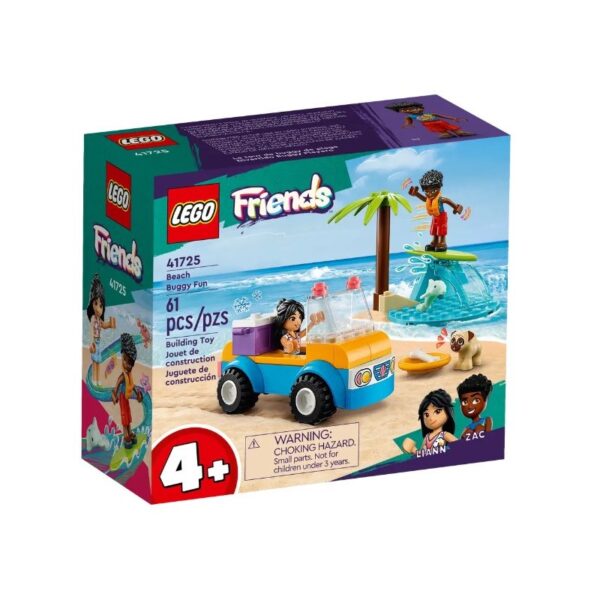 LEGO Friends zabawa z łazikiem plażowym