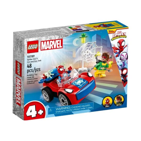 Lego Marvel Samochód Spider-Mana i Doc Ock