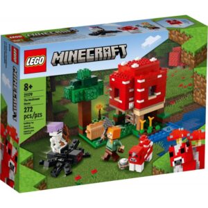 Minecraft dom w grzybie Zabawki/Klocki/Lego