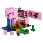 Minecraft dom w kształc. świni Zabawki/Klocki/Lego