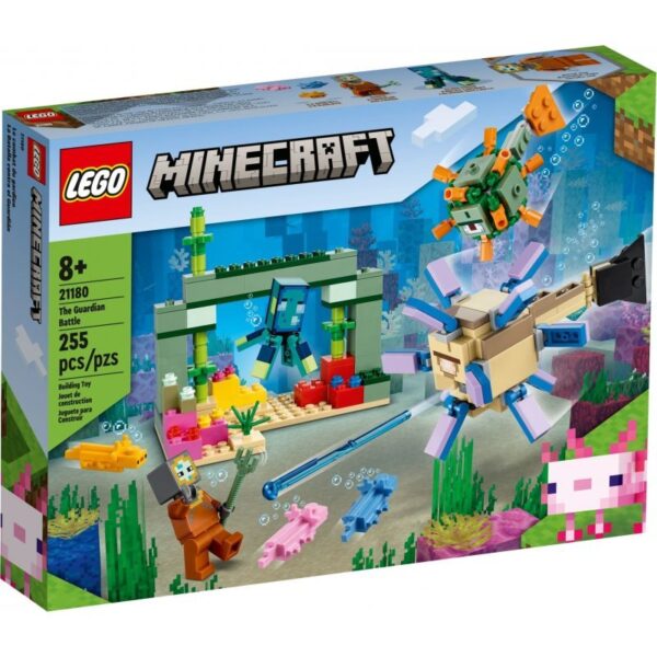 Minecraft walka ze strażnikami Zabawki/Klocki/Lego