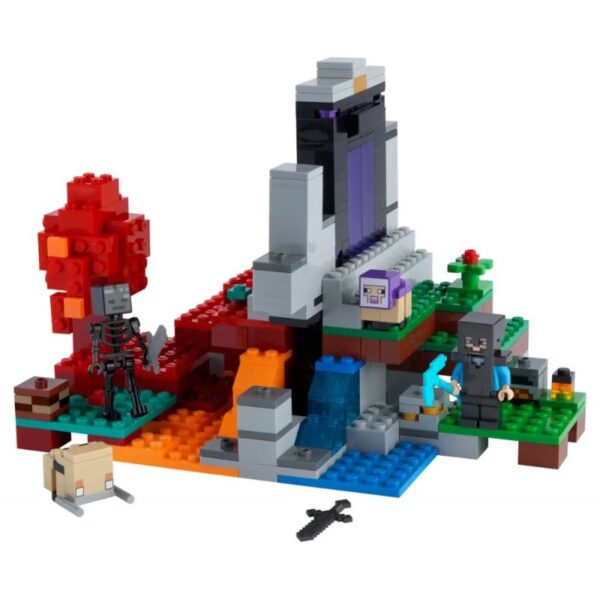 Minecraft zniszczony patrol Zabawki/Klocki/Lego