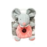 Grzechotka myszka brzosk. 18cm Mama i dziecko/Gryzaki Grzechotki/Grzechotki