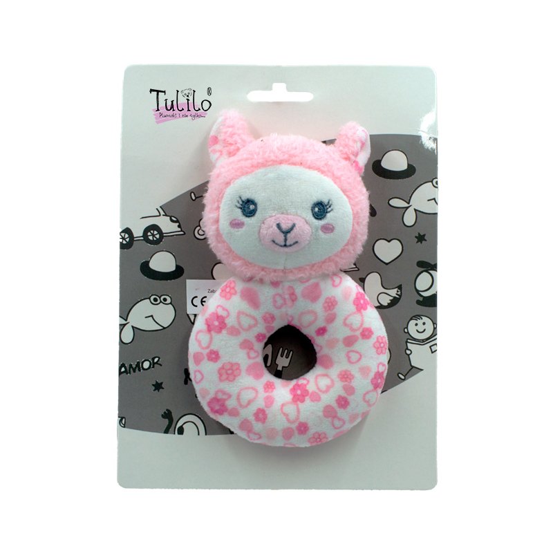 Grzechotka lama 16cm Mama i dziecko/Gryzaki Grzechotki/Grzechotki