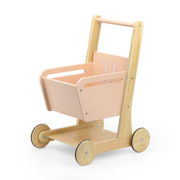 wózek drewniany dla dzieci