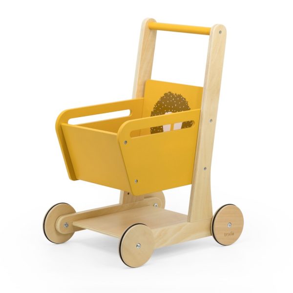wózek drewniany dla dzieci