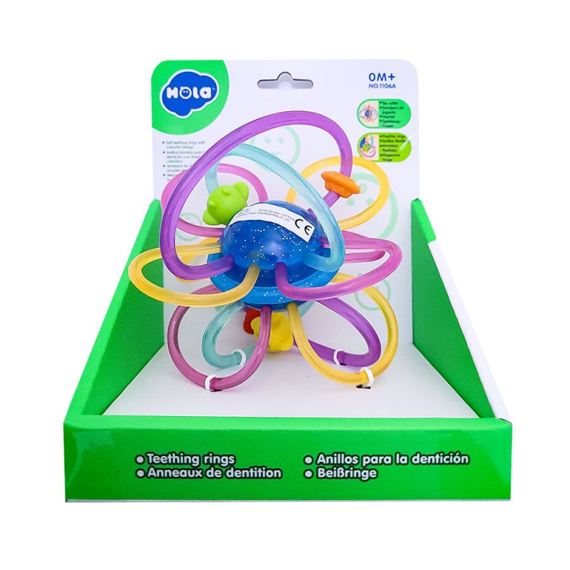 Zabawka zaplątana grzechotka Mama i dziecko/Gryzaki Grzechotki/Grzechotki